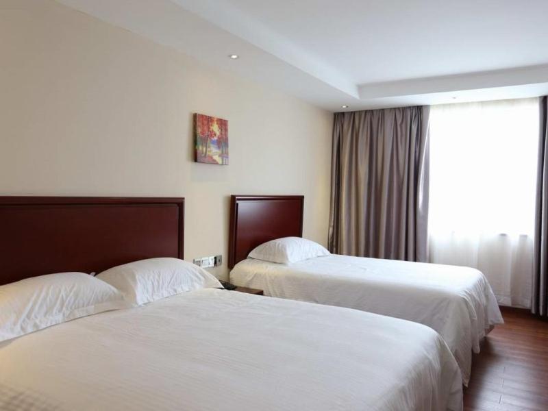 Greentree Inn Jiangxi Shangrao Wuyuan Bus Station Tang Village Express Hotel Kültér fotó