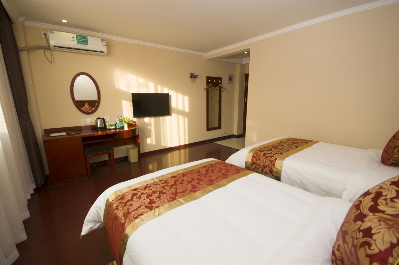 Greentree Inn Jiangxi Shangrao Wuyuan Bus Station Tang Village Express Hotel Kültér fotó