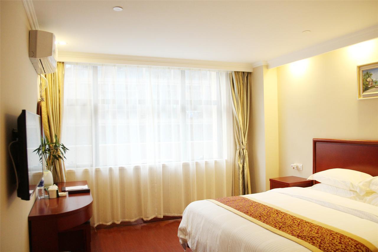 Greentree Inn Jiangxi Shangrao Wuyuan Bus Station Tang Village Express Hotel Kültér fotó